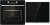 Gorenje Black Set 4 Induktion Herdset BCIX6737E05BG + ID640X