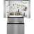 AEG Santo RME954F9VX NoFrost 178,2 x 91,3 cm edelstahl French-Door Wasserspender Festwasseranschluss