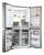 Haier HCR 7918 EIMP No-Frost 177,5 x 90,5 cm edelstahl mit Festwasseranschluss Edelstahl