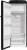 Gorenje ORB615 DBK-L 152.5 X 59.5 cm schwarz