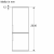 Bosch KGN 49 LBCF schwarz 203 X 70 cm
