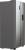 Gorenje NRR 9185 EAXLWD 178.6 X 91 cm grau metallic