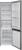 Amica KGCN 388 130 E NoFrost 180 x 59 cm edelstahloptik