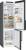 Bosch KGN 39 OXBT NoFrost 203 X 60 cm Edelstahl schwarz