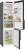 Bosch KGN 39 VXCT NoFrost 203 x 60 cm Edelstahl schwarz