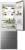 Haier HTR 7720 DNMP NoFrost 206 X 70 cm Platinum Inox