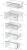 Siemens KI 96 NVF D0 NoFrost 193.5 X 55.8 cm Flachscharnier Weiß