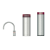 QUOOKER Nordic Round single tap PRO3 & CUBE Voll-Edelstahl 3NRRVSCUBE - inkl. 7 JAHRE GARANTIE