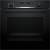Bosch HRG 578 CB7 Einbau-Backofen mit Dampfunterstützung schwarz