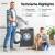 Bomann WAT 7186 titan 8/1,5 kg 1400 Touren