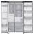 Samsung RS 90 F 65 EDT NoFrost 178 X 91.2 cm