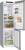 Bosch KGN 392 LAG Total NoFrost 203 X 60 cm Metall-Optik