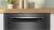 Bosch SMP 4 ECC 72 S Gebürsteter schwarzer Stahl mit Anti-Fingerprint