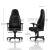 noblechairs ICON Echtleder Gaming Stuhl schwarz/schwarz