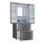 Haier B 3 FE 742 CMJW NoFrost 190 x 70 cm edelstahl