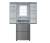 Haier B 3 FE 742 CMJW NoFrost 190 x 70 cm edelstahl