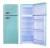 Amica KGC 15632 T 144 x 55 cm blau Retro Design
