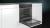 Siemens HE 273 ABS 0 Einbauherd cookControl10 Pyrolyse versenkbare Drehwähler schwarz, Edelstahl