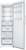 Haier H3F - 320 WSAAU1  NoFrost 190.5 x 59.5 cm weiß
