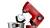 Bosch MUM 9 A 66 R 00 OptiMUM 1600 W rot
