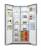 Bomann SBS 7324.1 ix-look  NoFrost 177.7 x 83.2 cm edelstahl Front Edelstahl-Optik