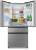 HISENSE RF 540 N 4 SBI 2  No Frost Edelsathl-Look 181,7 x 79,4 cm