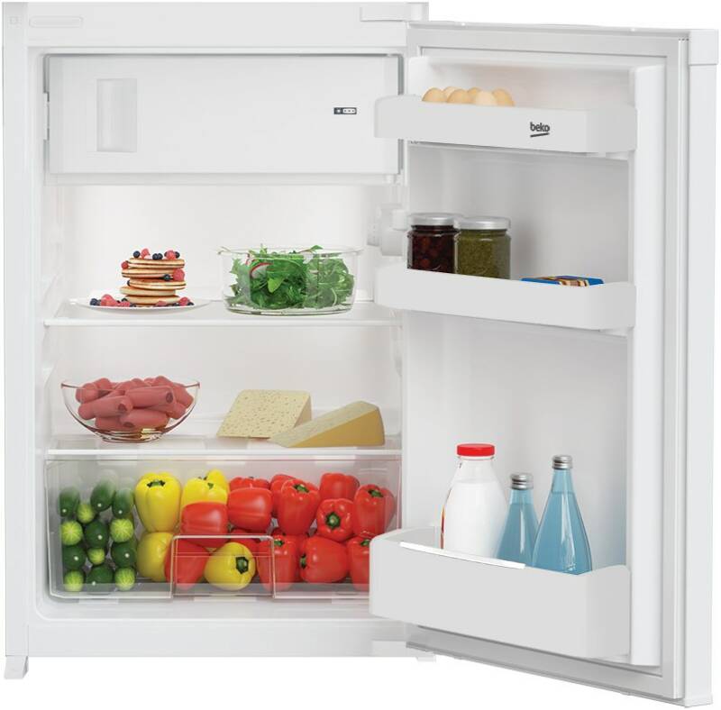 Beko B 1754 FN 86.6 x 54.5 cm Festtür weiß Kühlschränke 