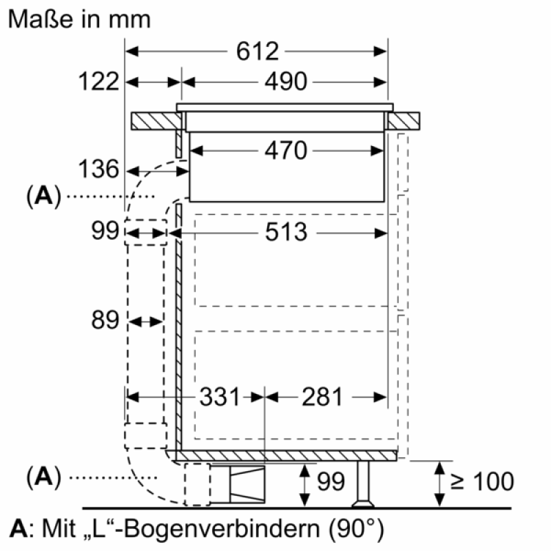 Neff T 48 Cx 7 G 65 Kochfelder Autark Mit Dunstabzug