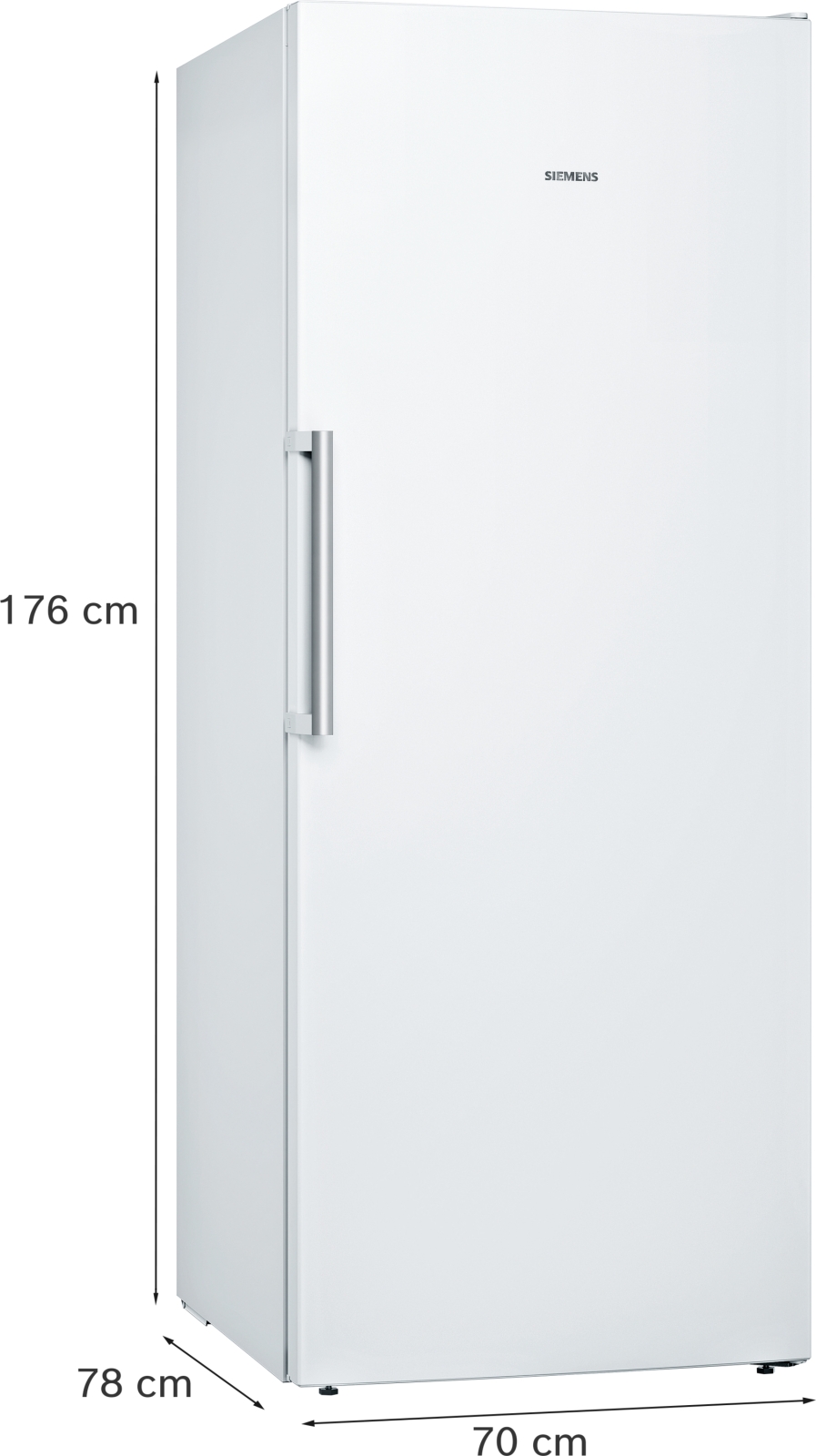 Siemens GS 54 NAWCV NoFrost 176 x 70 cm weiß