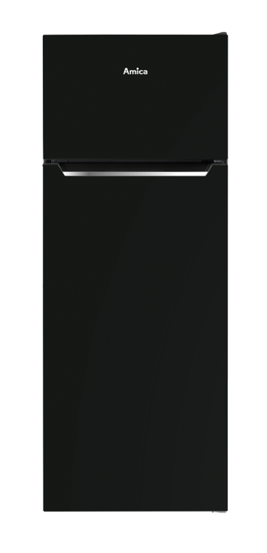 Amica DT 374 160 SW 144 x 54 cm schwarz Kühl-Gefrierkombinationen Stand Kühl-  & Gefrierkombinationen