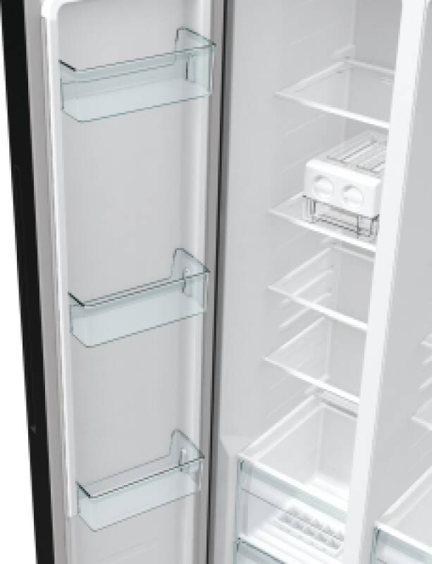 Gorenje 91 X NRR Kühlen Gefrieren & schwarz NoFrost Side-by-Side 9185 Kombinationen EABXLWD 178.6 cm