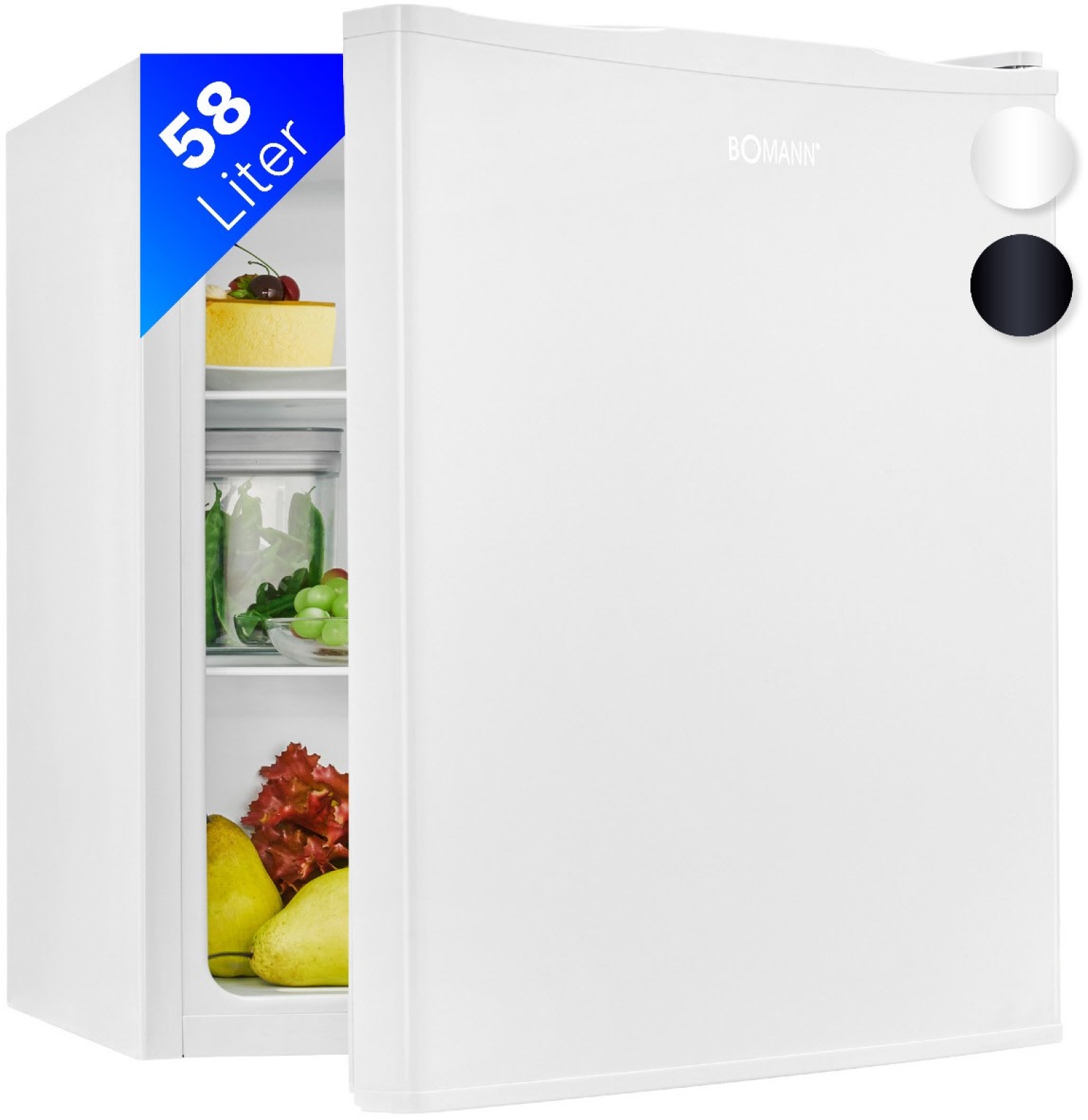 Bomann KB 7347 weiß E 58L