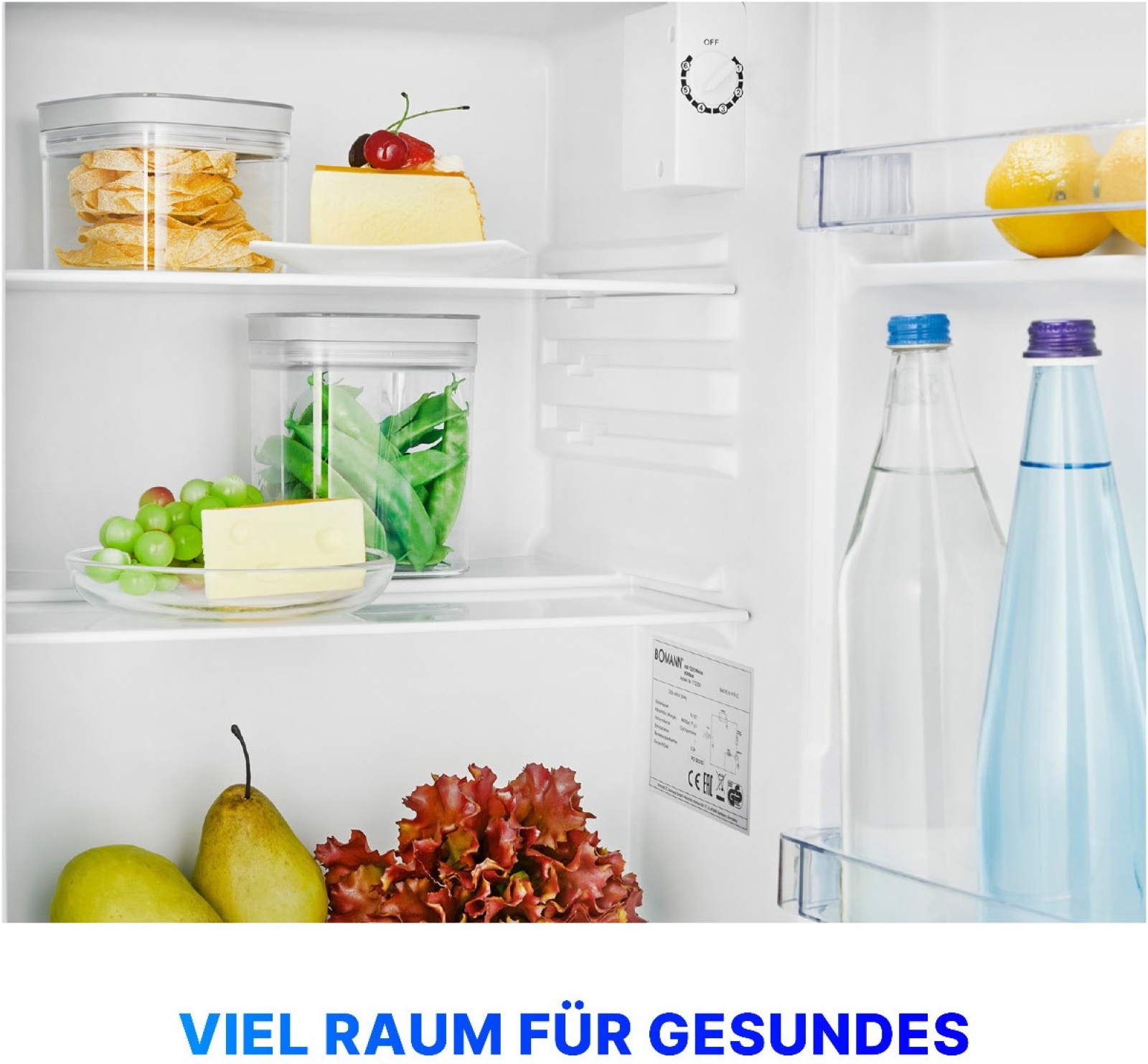 Bomann KB 7347 weiß E 58L