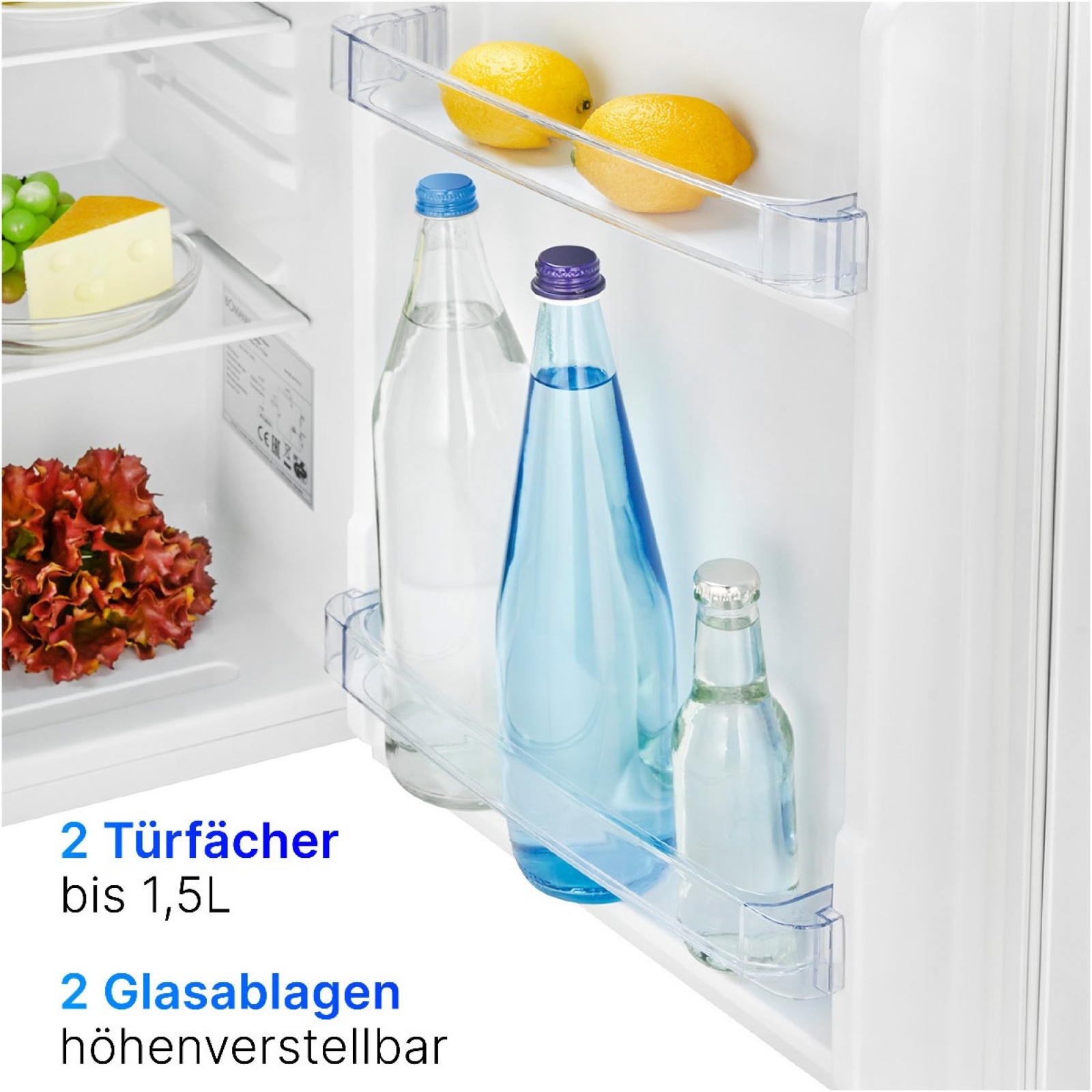 Bomann KB 7347 weiß E 58L