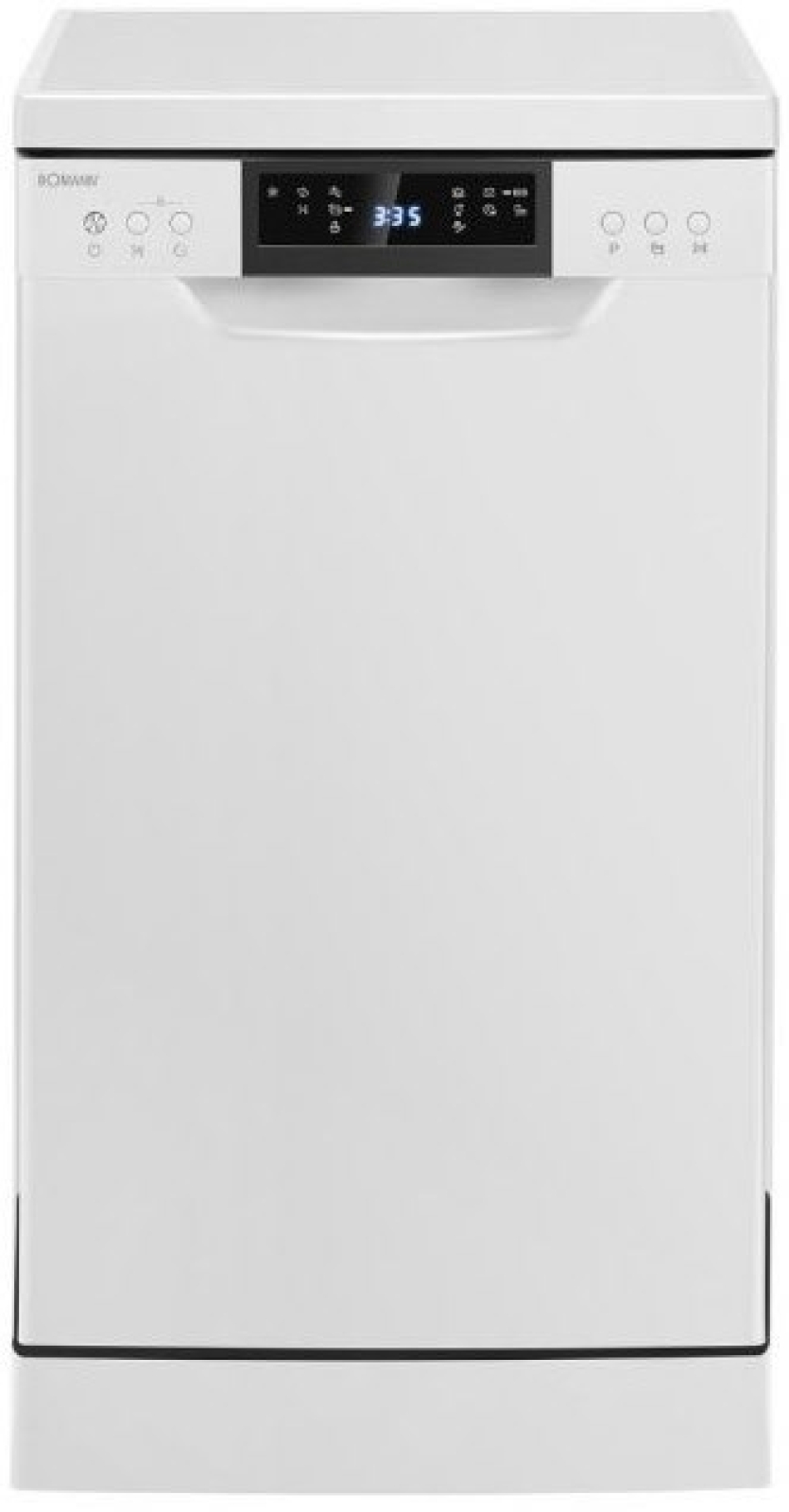 Bomann GSP 7418 weiß 45cm