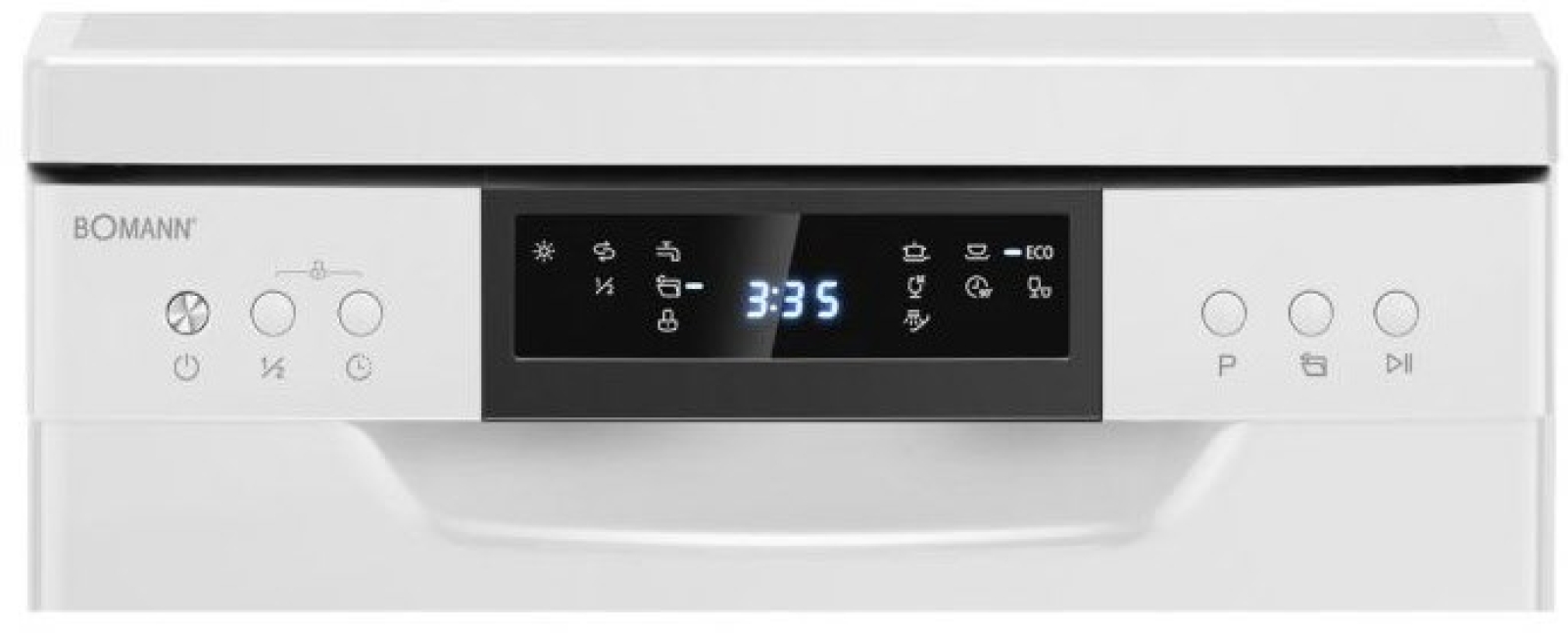 Bomann GSP 7418 weiß 45cm