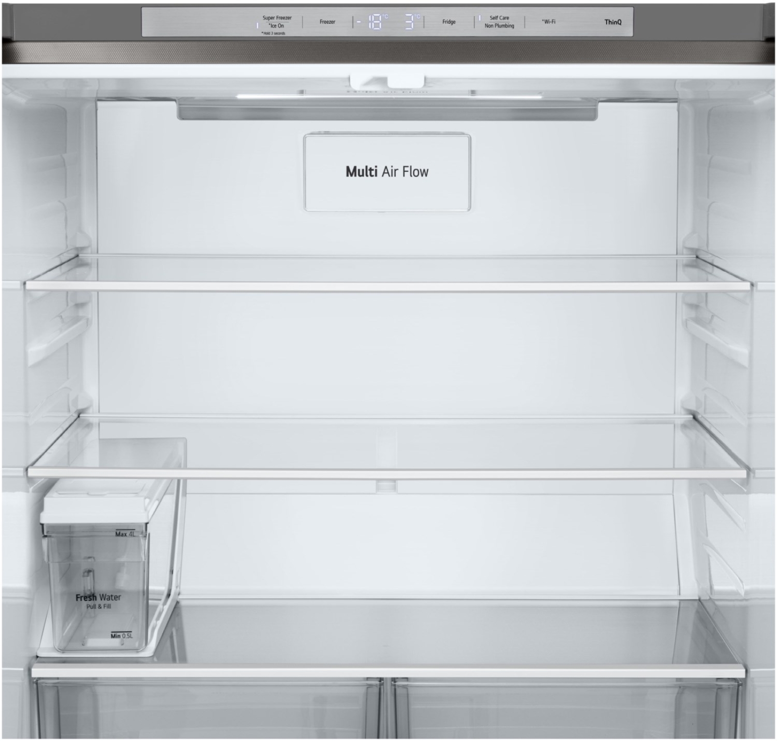 LG GML861PYPE silber Wassertank 178.7 X 83.5 cm