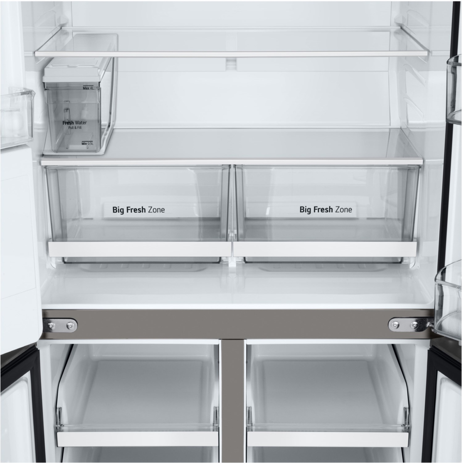 LG GML861PYPE silber Wassertank 178.7 X 83.5 cm