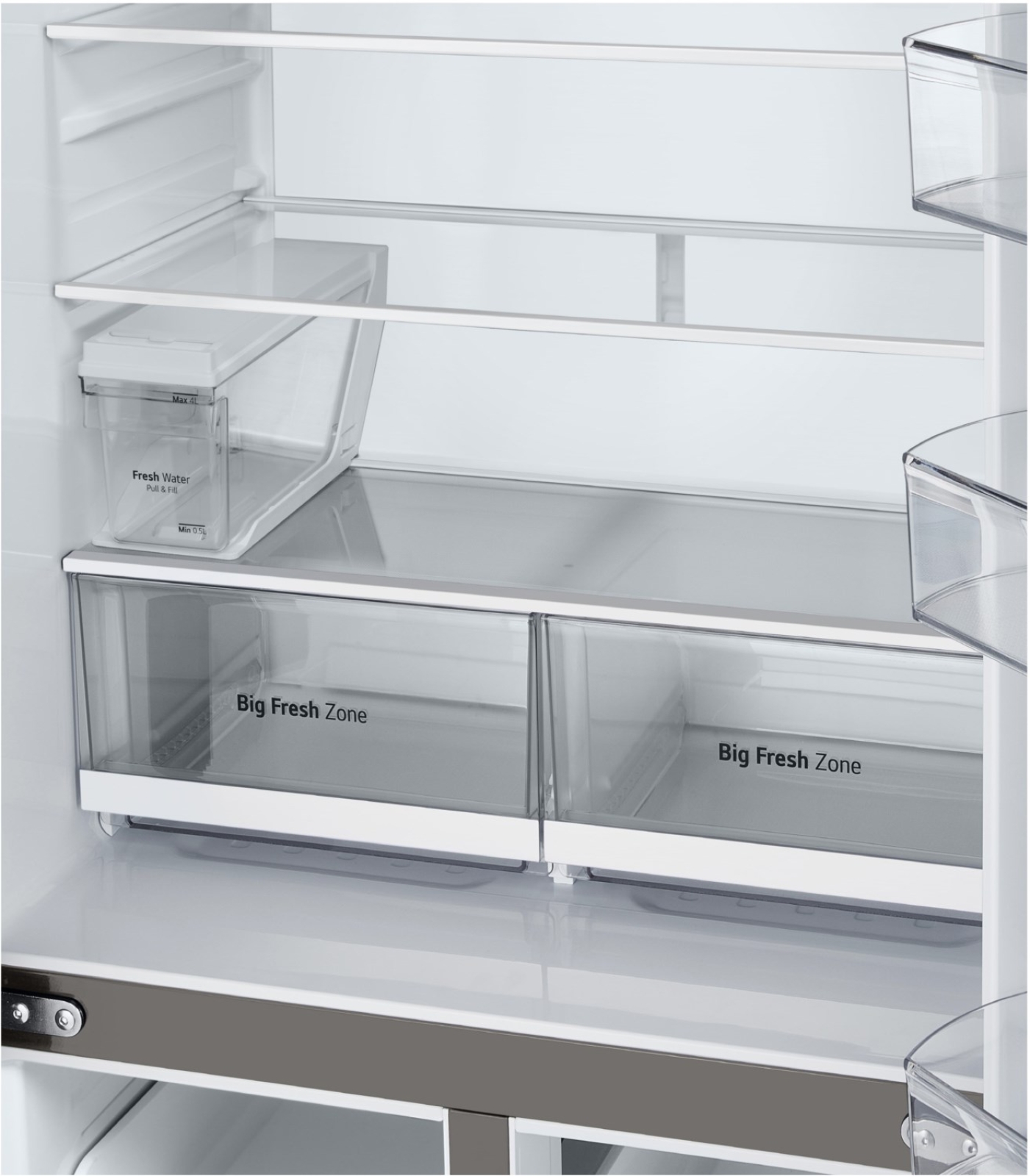 LG GML861PYPE silber Wassertank 178.7 X 83.5 cm