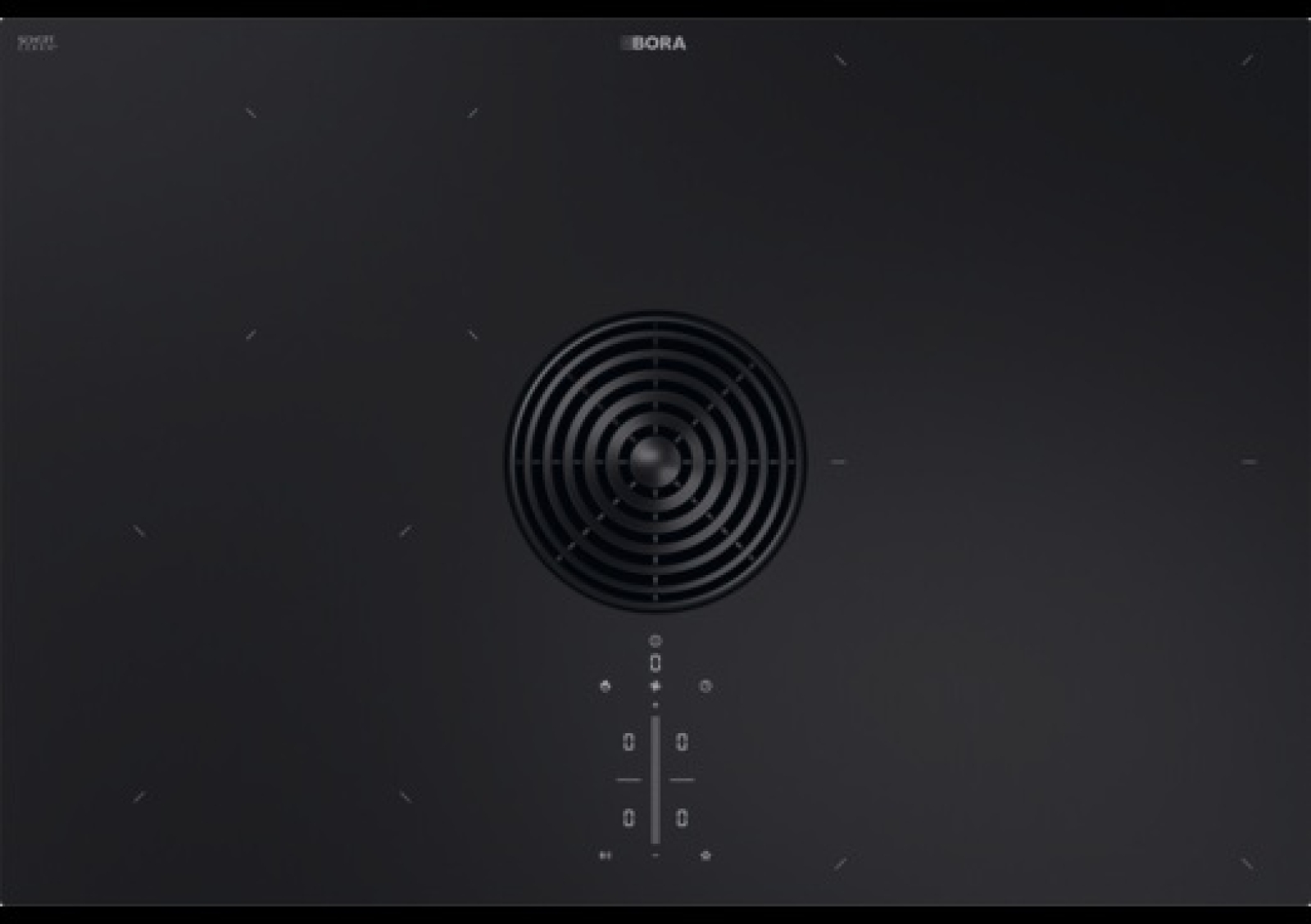 BORA PURMA2 M Pure Kombi-Induktionskochfeld mit integriertem Kochfeldabzug Abluft