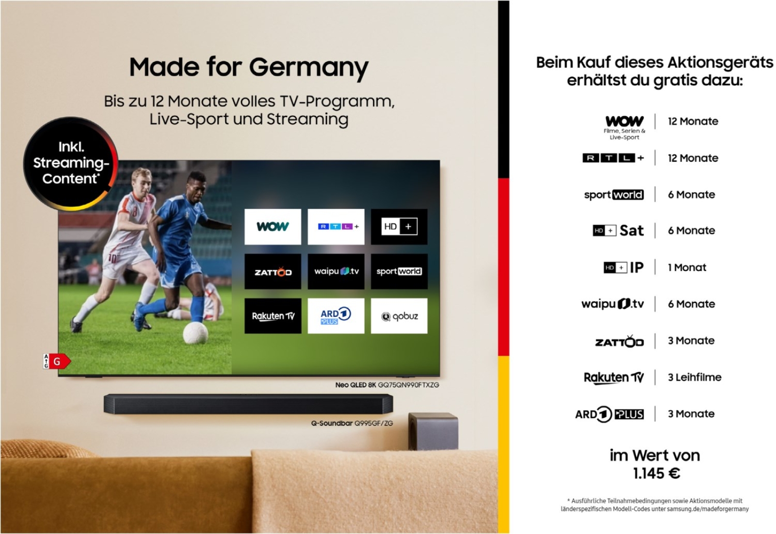 Samsung GQ 83 S 93 FAE Xklusiv
