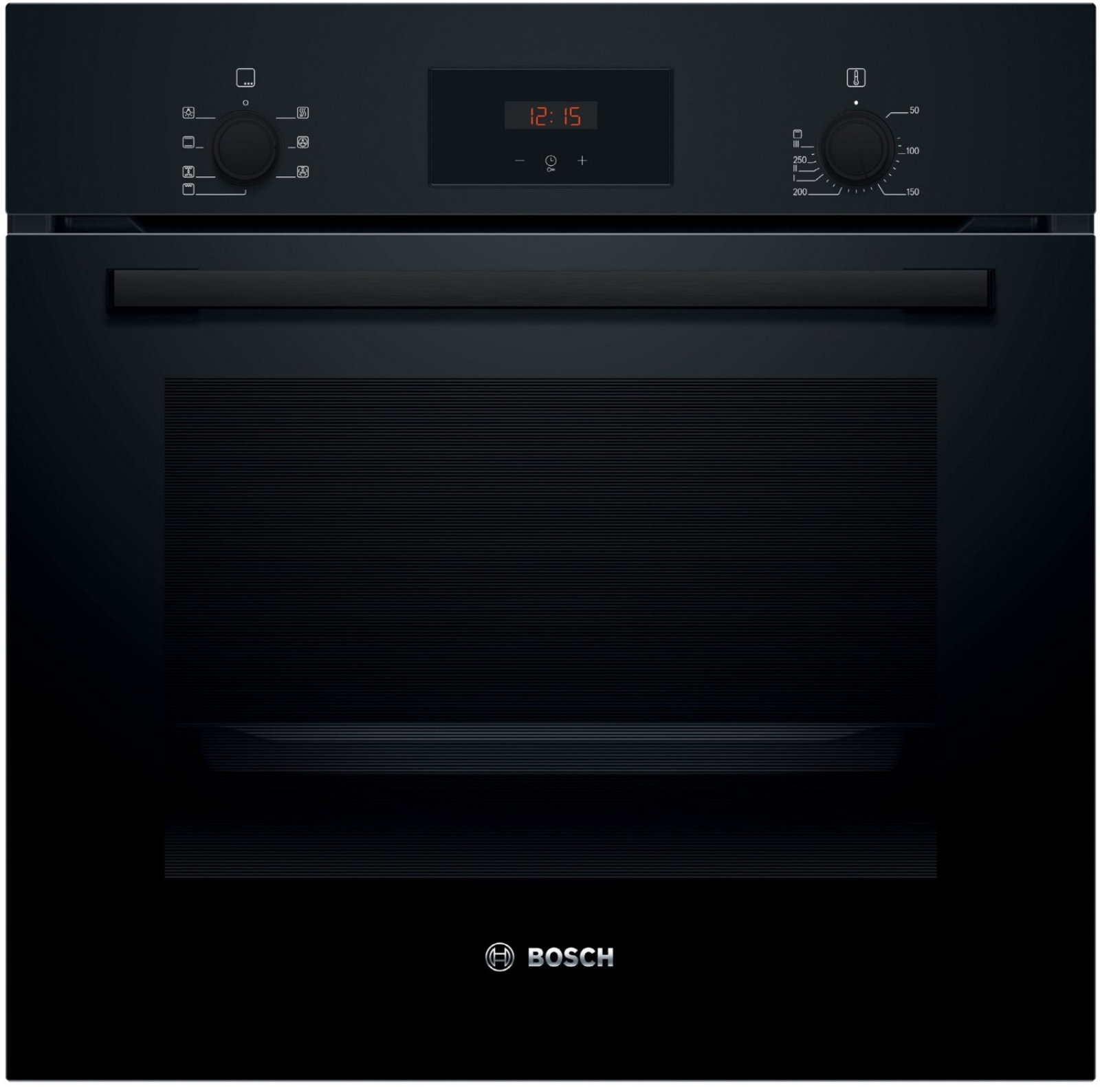 Bosch HBF 133 BA 1 60 x 60 cm Schwarz 3D-Heißluft