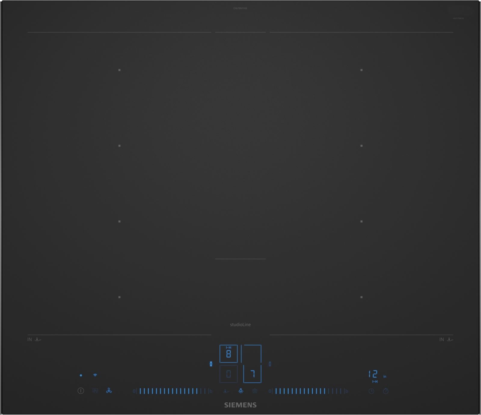SIEMENS studioLine EX 67 BNYV6E studioLine 60cm iQ700 Matt Edition