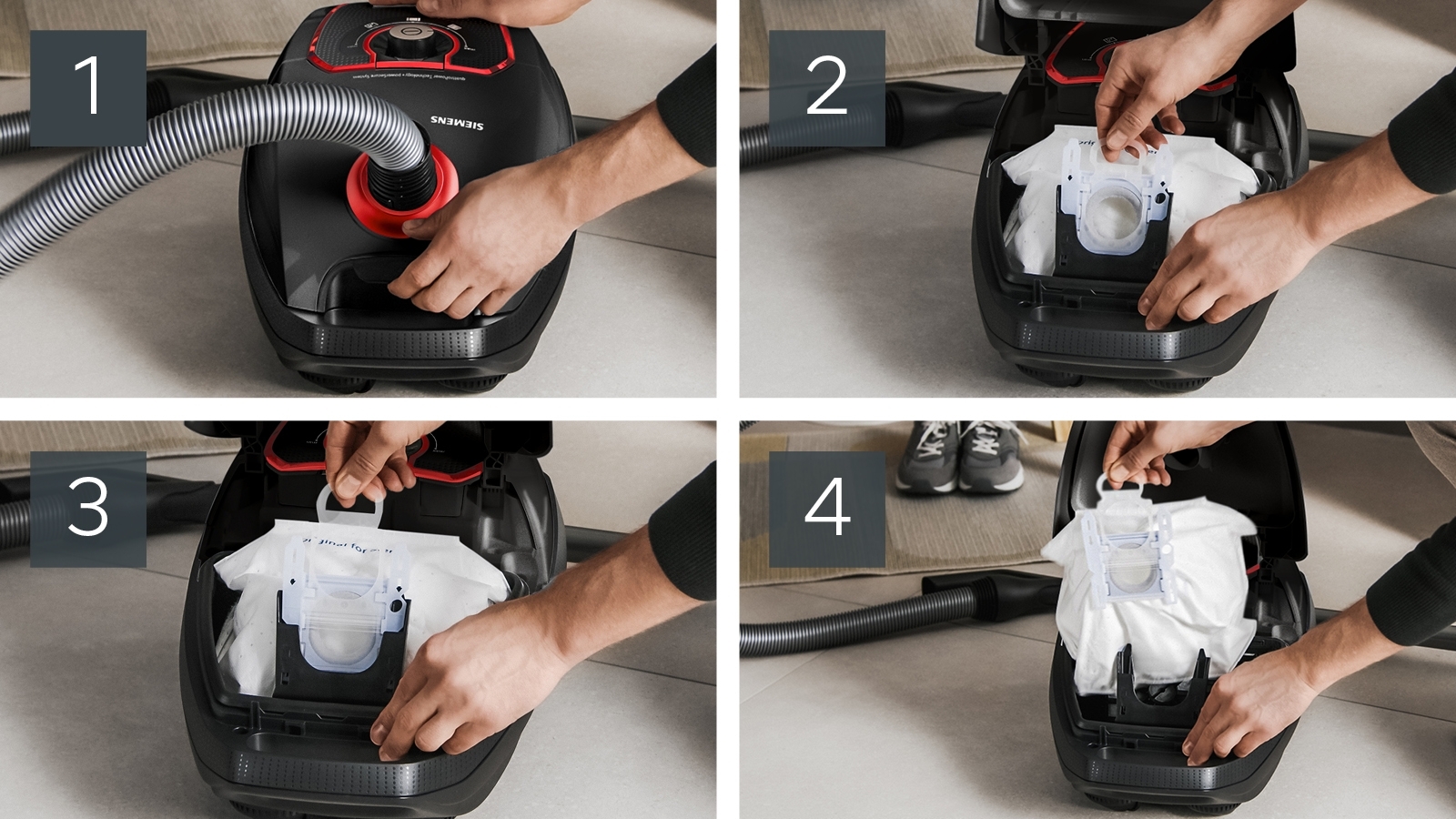 Siemens VSZ 7 XTRM Staubsauger mit Beutel