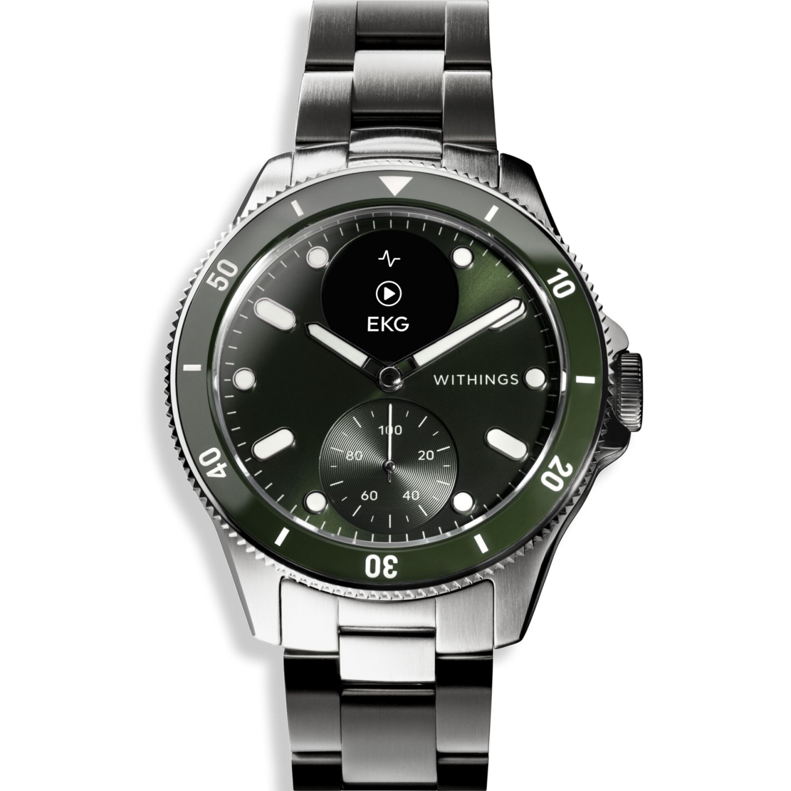 WITHINGS ScanWatch Nova 42mm green