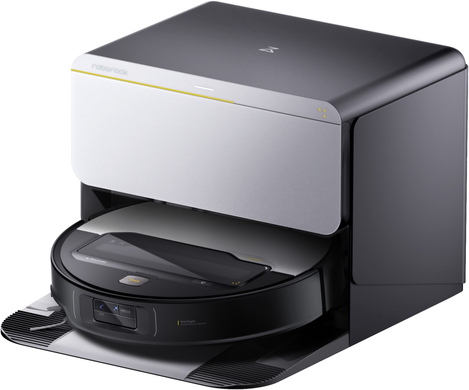 ROBOROCK Saros Z 70 schwarz Saug- und Wischroboter mit Wasseranschluss