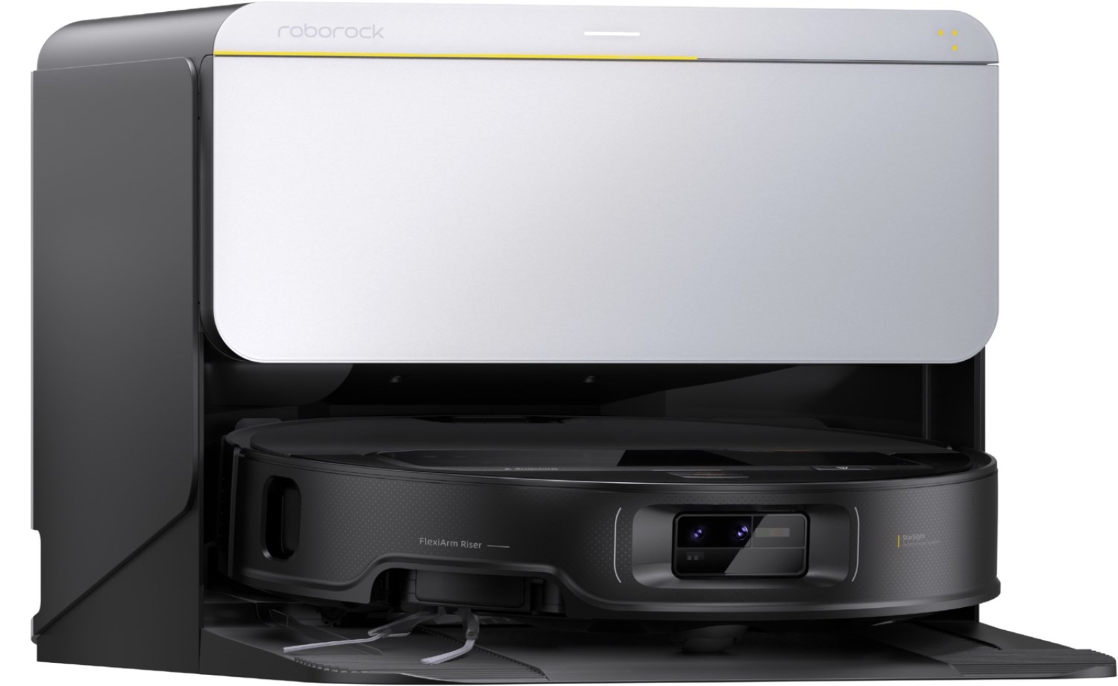 ROBOROCK Saros Z 70 schwarz Saug- und Wischroboter mit Wasseranschluss