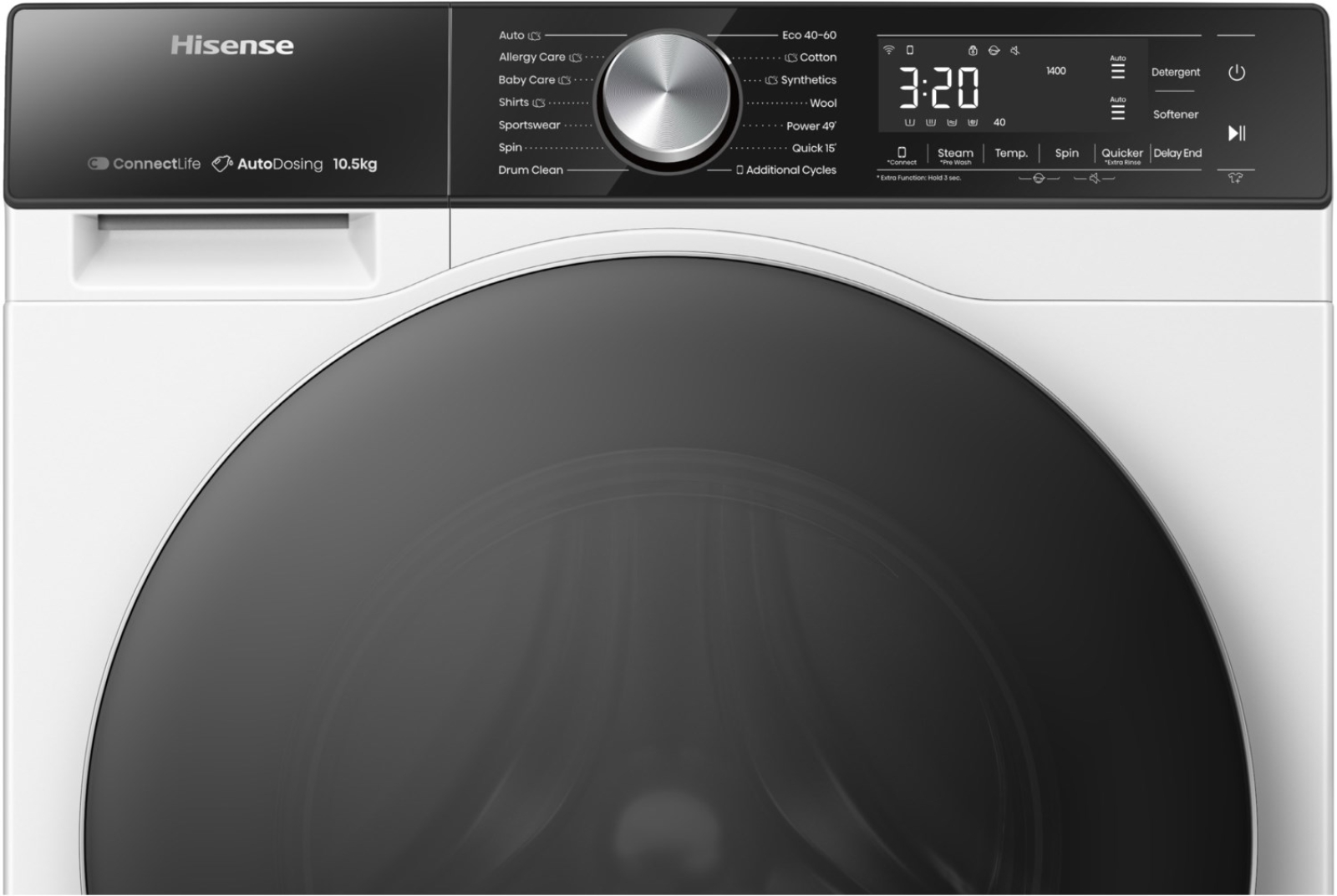 HISENSE WF5S1045BW 10,5 kg 1400 U/min