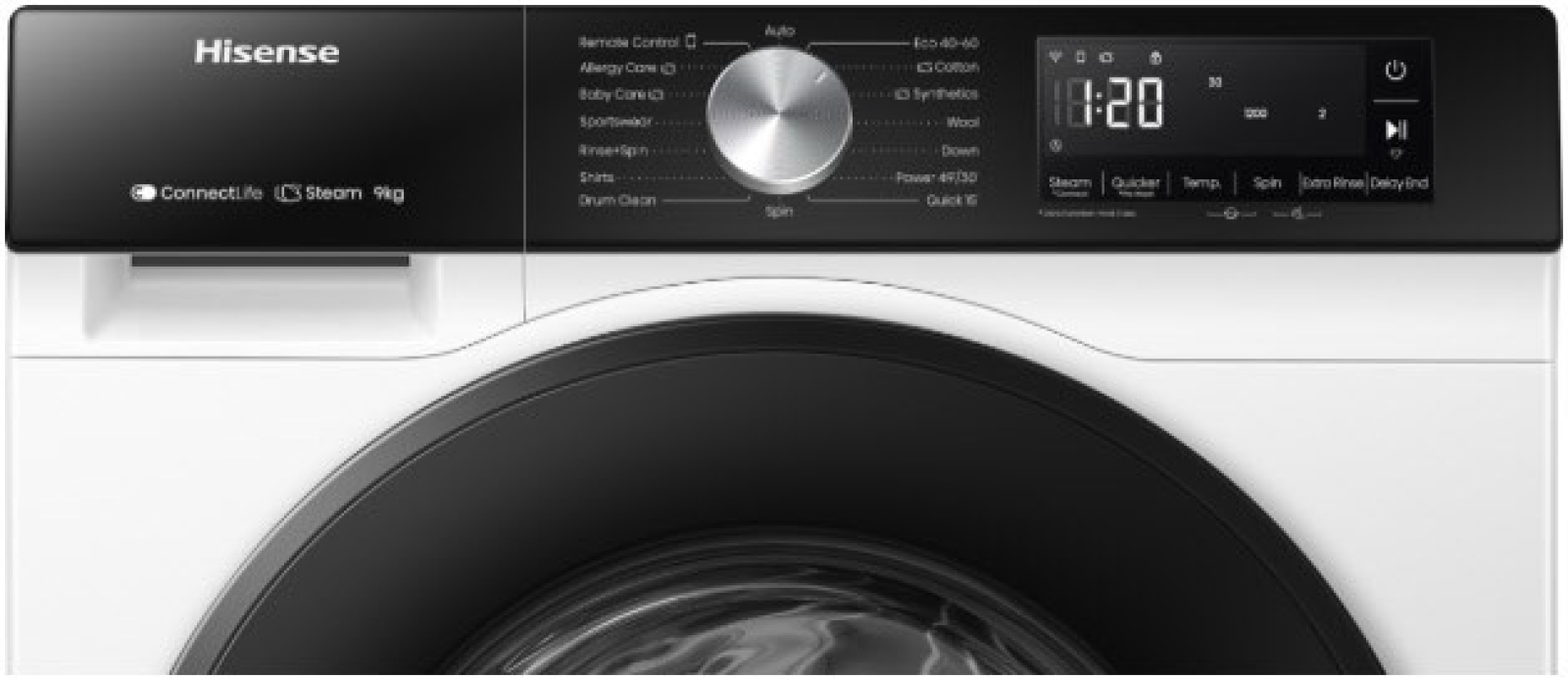 HISENSE WF3S9043BW3 9 kg 1400 U/Min