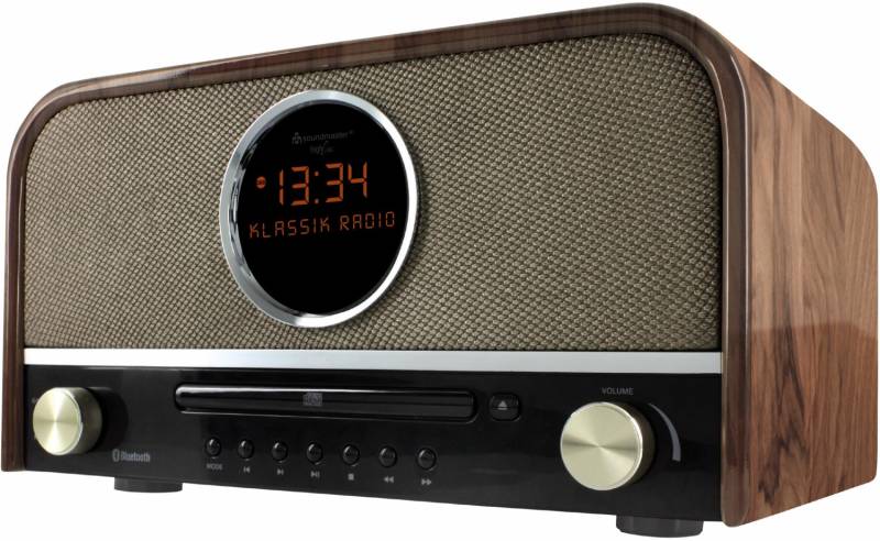 Soundmaster NR 850 braun Nostalgie Radio DAB+ mit